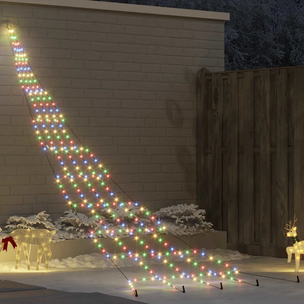 Albero di Natale LED con picchetti per il terreno 511 cm 42018747