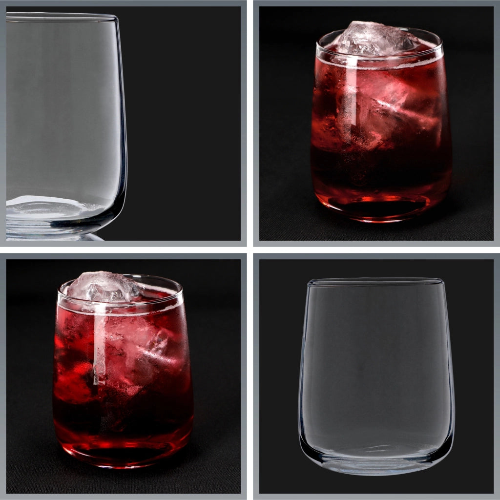 Set di 6 bicchieri da whisky KADAX Literatka da 330 ml