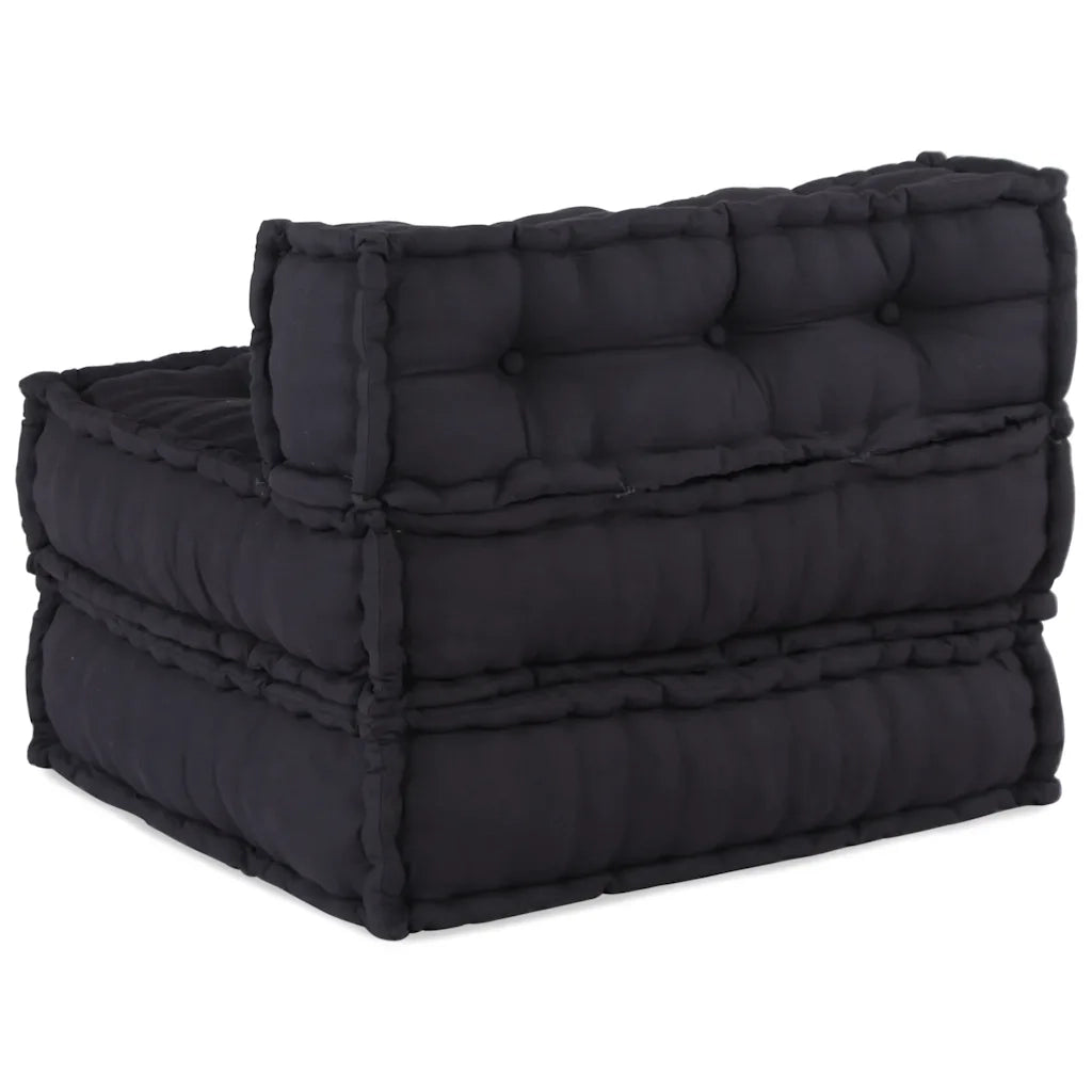 Divano | Divano da soggiorno | Sofa Componibile Antracite 70x70x54 in Tessuto