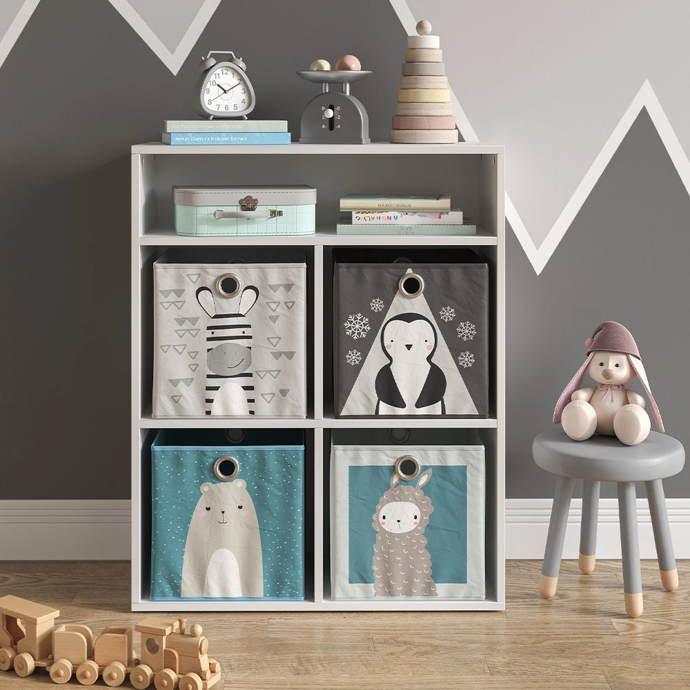 Vicco Libreria bambini Bianco 72 x 90.2 cm 4 materie