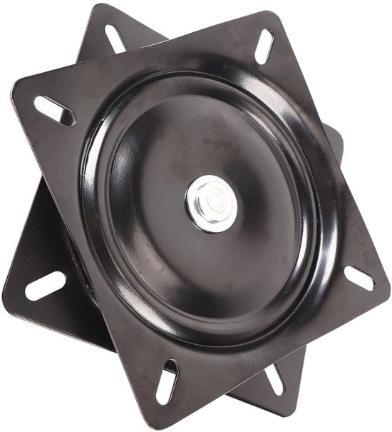 Piastra Rotativa 17 cm - Acciaio Duraturo - Alta Capacità di Sostegno - Installazione Facile - Maggiore Comfort - Ideale per Sedili - Tavola Rotante
