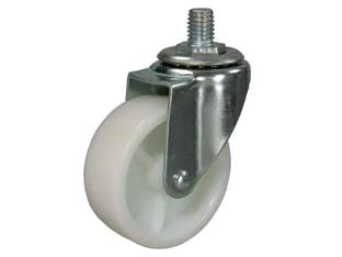 RUOTE CON PERNO FORCELLA- - ø mm.65 perno ø mm.10x15 - 4 pezzi QUALITY