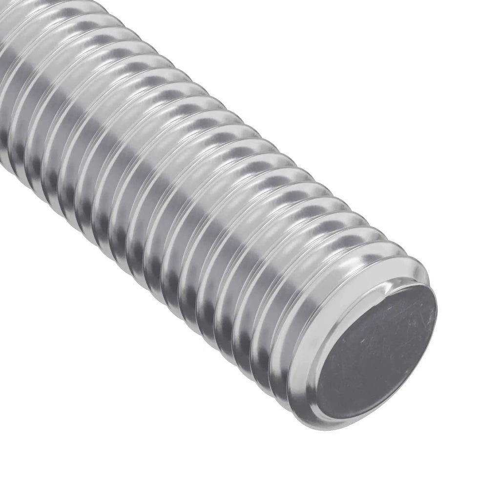 Asta Filettata 2 pz Argento 6 x 170 mm Acciaio CFW6681296
