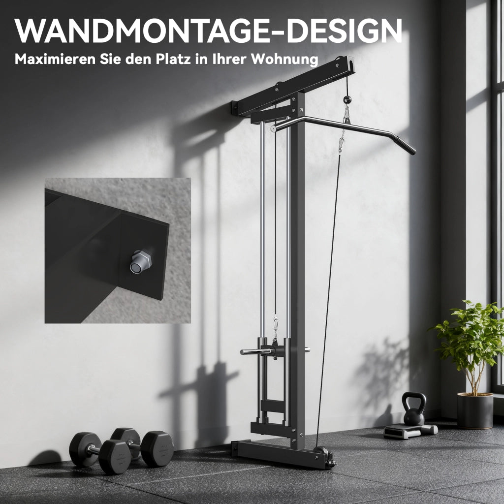 Ruderzugmaschine ¨C Minimal ¨C Acciaio Nero