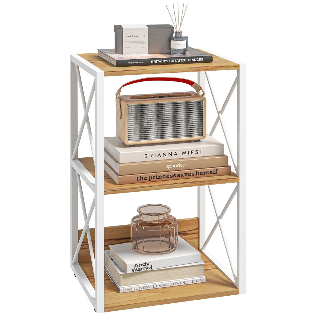 Mobile 3 Ripiani ¨C Minimal ¨C Legno 40x35x72.5cm