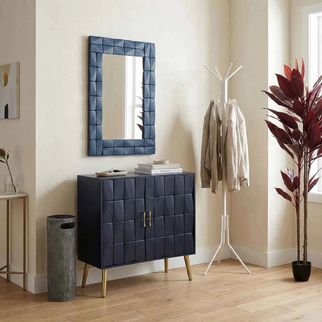 Perchero de metal blanco 173h cm