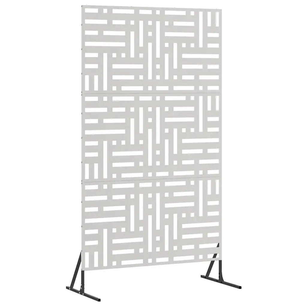 Schermo per Privacy 100 x 50 x 180 cm Acciaio Inox Argento 868553