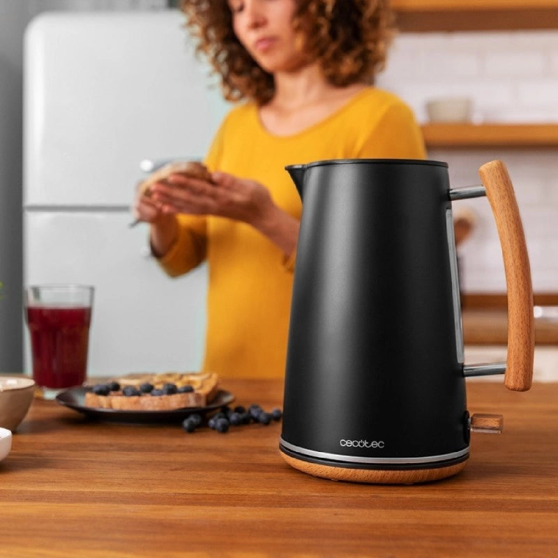 CECOTEC 01479 - Bollitore ThermoSense 400 Black Woody
