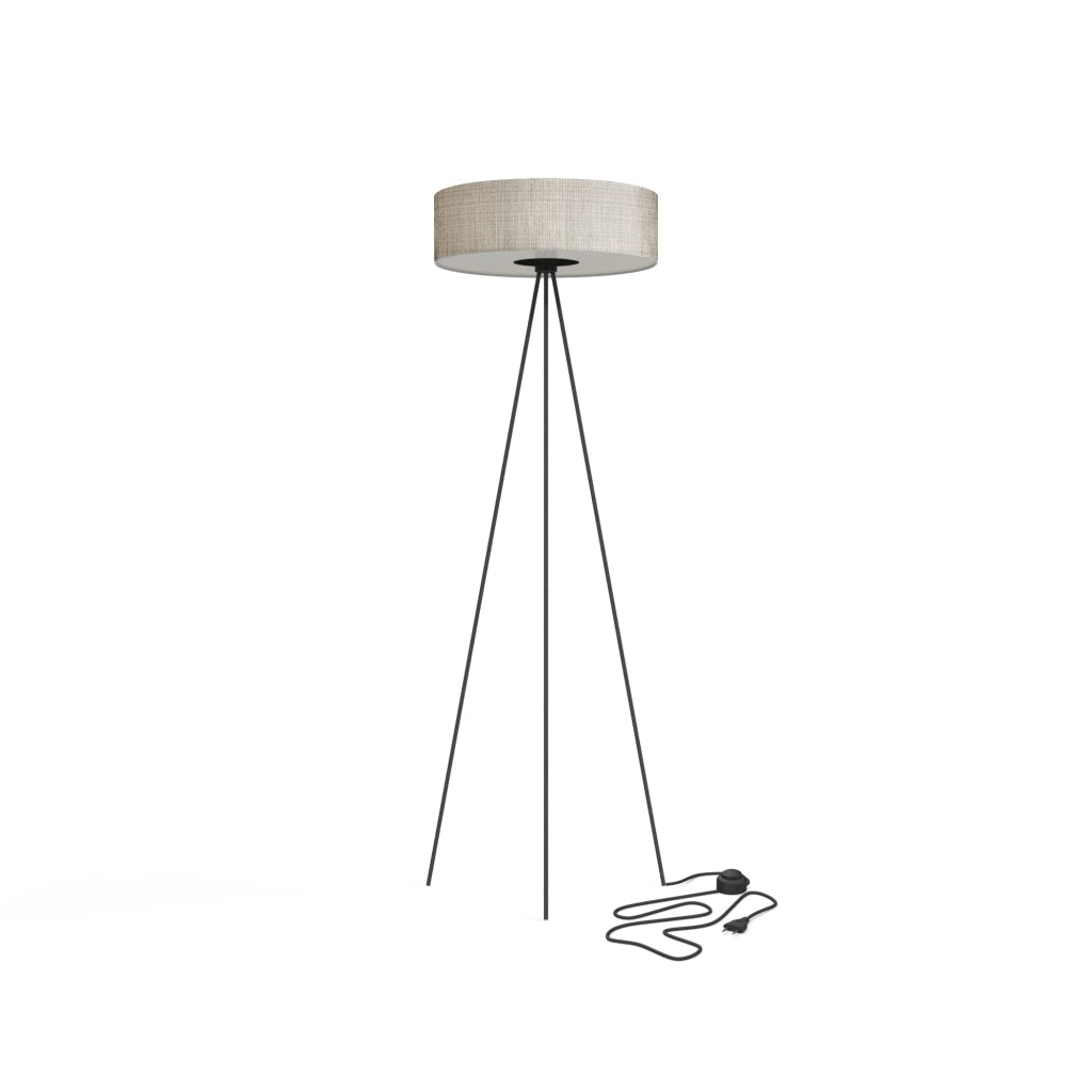 Nowodvorski CADILAC 8190 piantana treppiede E27 nera