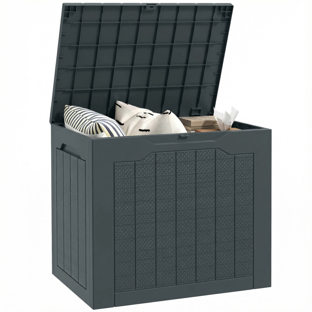 Cofano da esterno 93L ¨C Minimal ¨C grigio scuro 56x41x50 cm