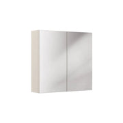 Mobile alto specchio BRAZZA – 2 porte – Colore marrone congo – L80 x H75 cm – Da appendere