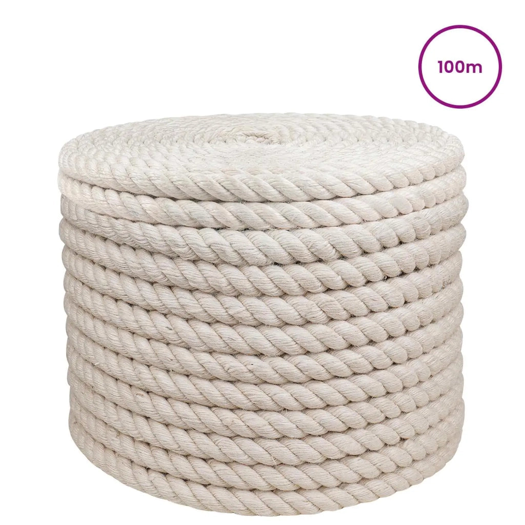 Corda | Fune di Juta 16 Bianco 100% juta Tossa