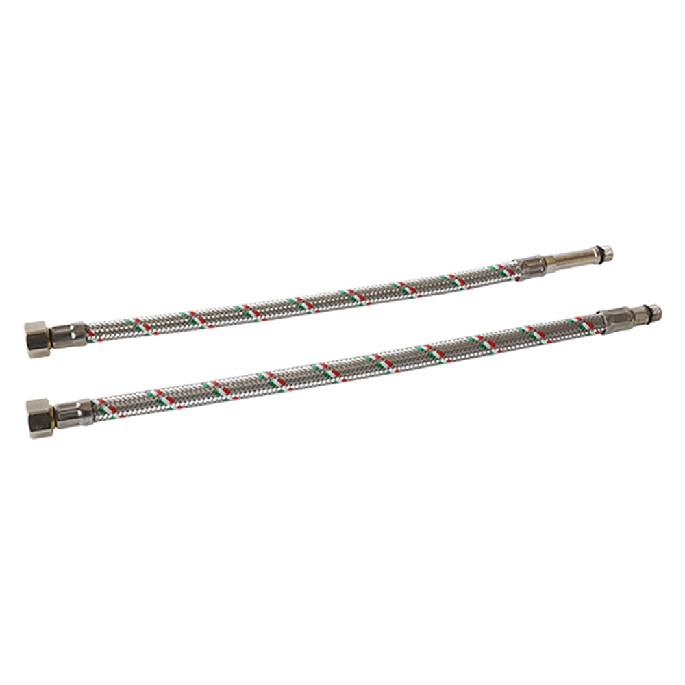 FLESSIBILE PER MONOCOMANDO cm 50 - M 10 x 1/2 F att. lungo- 5 pezzi
