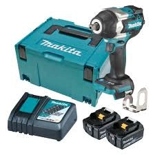 Avvitatore ad Impulsi Makita DTW701RTJ 18V 1/2" con 2 Batterie 5,0Ah e Makpac