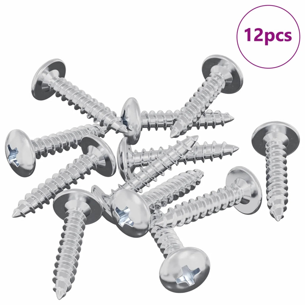 Chiodo autofilettante 12 pz Zincato 4 x 20 mm Acciaio CFW2203346