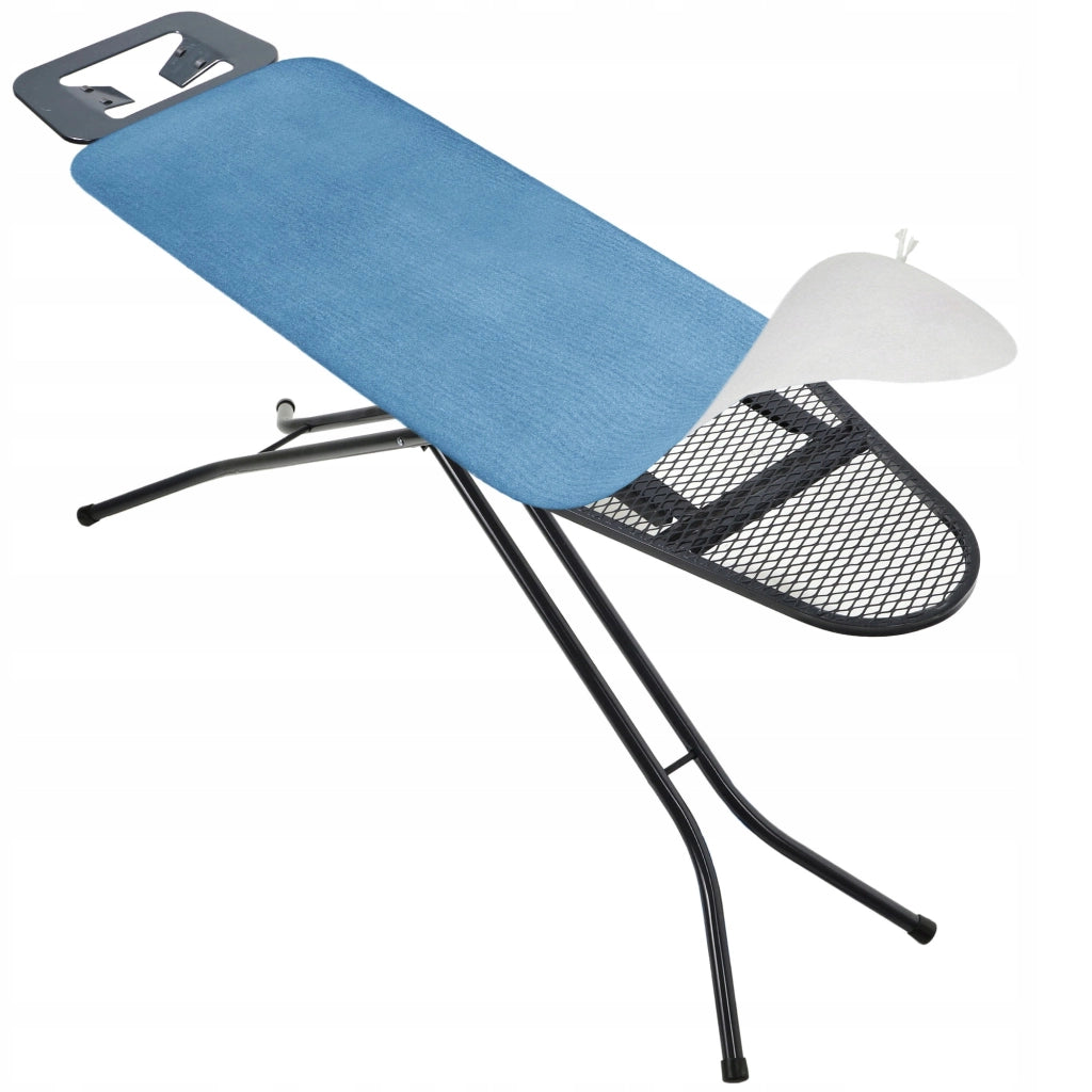 Fodera per asse da stiro KADAX 127x46 cm con retro elasticizzato, blu