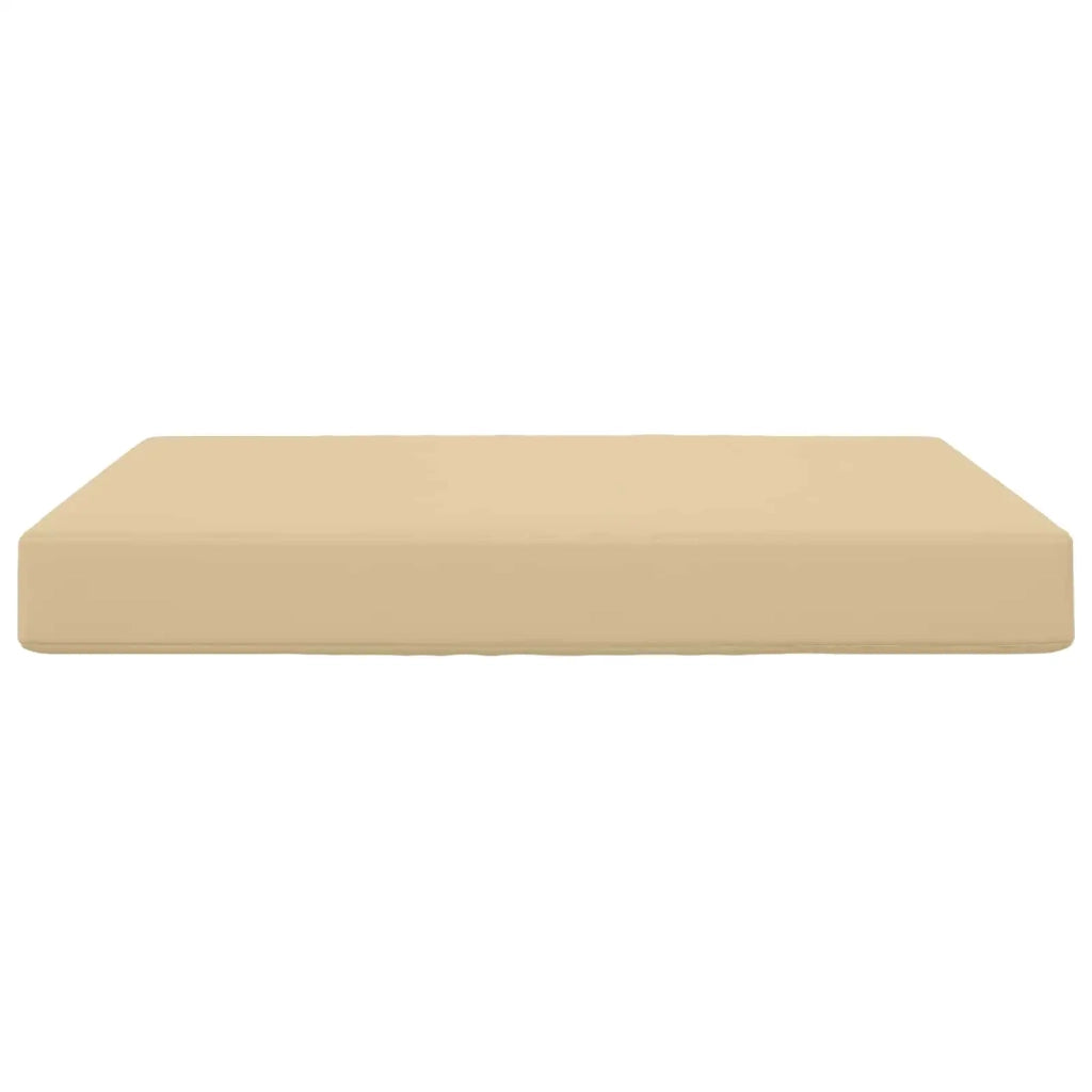 Cuscino per divano da esterno Beige 80 x 80 x 8 cm Poliestere 900815