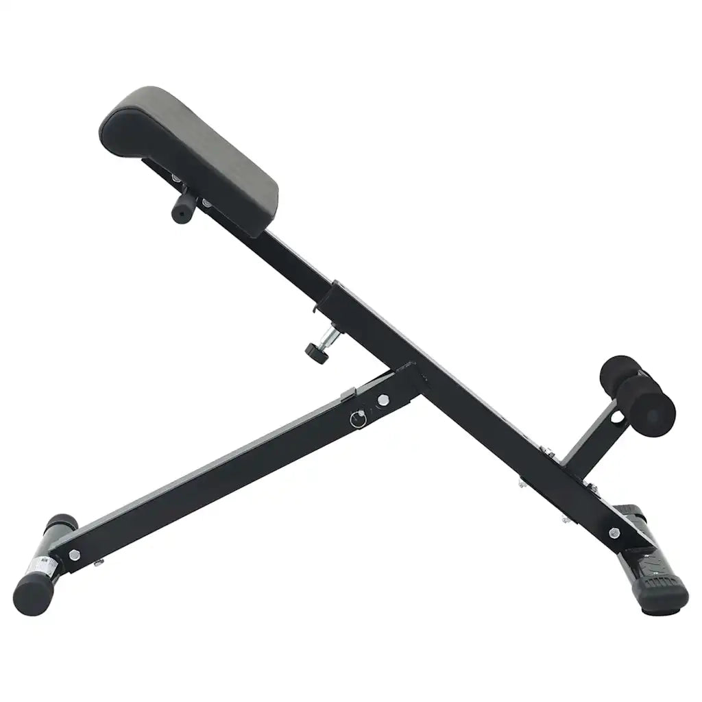 Panca per iperestensioni Nero 101 x 70 x 71 cm