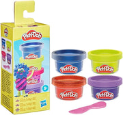Play Doh mini color pack 4 vasetti assortimento 2  ,Hasbro Eta 3+