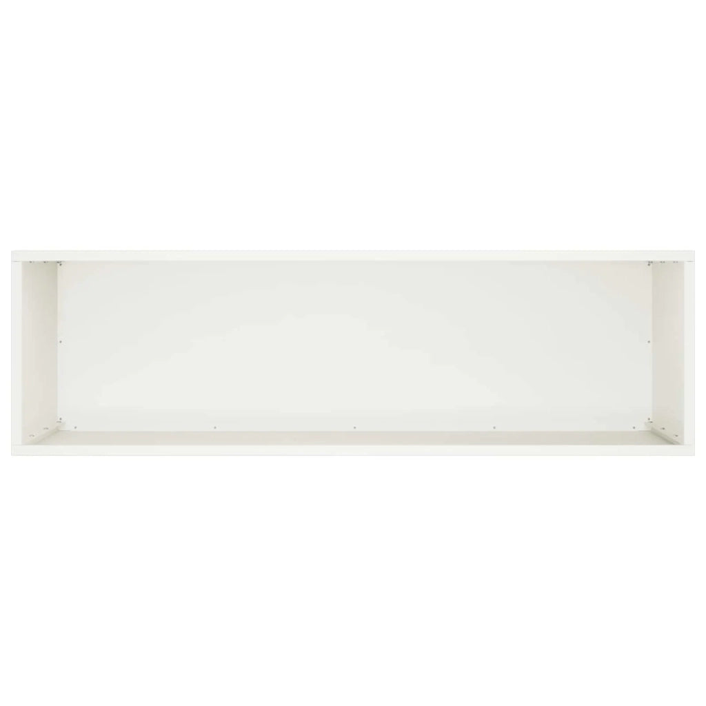 Vaso da giardino Bianco 100 x 30 x 50 cm 8005626