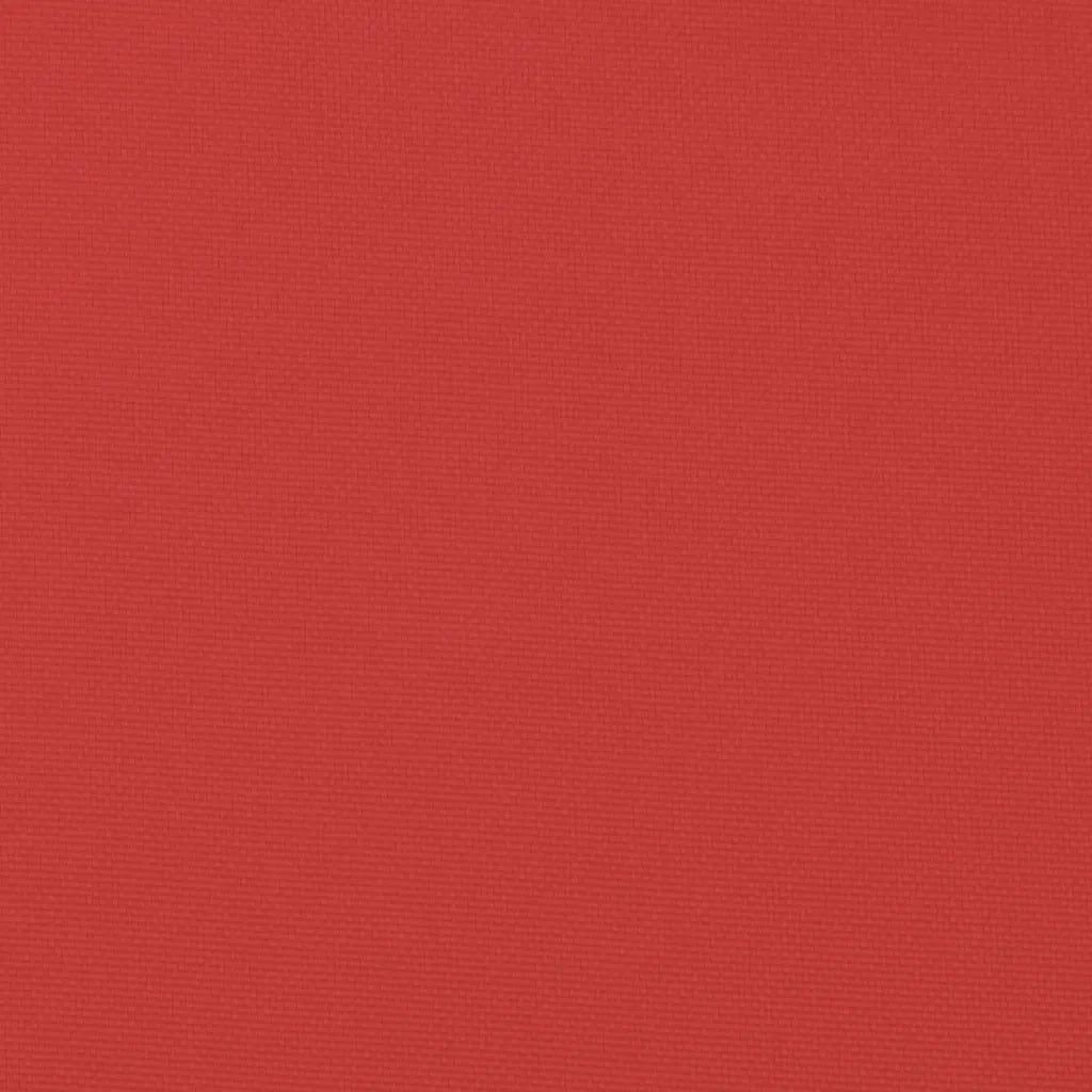 Cuscino per pallet | Cuscini per sedie Rosso 80x80x12 cm in Tessuto