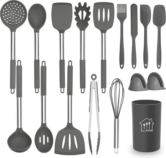 Set di utensili da cucina - 17 pezzi