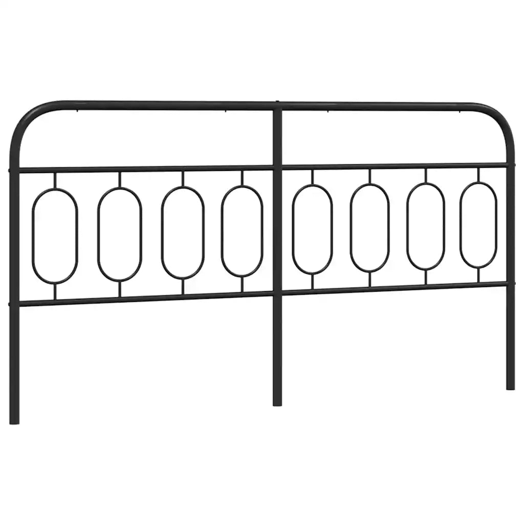 Testiera di Ricambio in Metallo Nero 193 cm 377154
