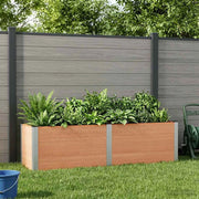 Letto rialzato da giardino Marrone 200 x 50 x 54 cm 42039004