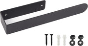 Maniglia autoadesiva in acciaio inossidabile - bagno e cucina - nero - 23 cm