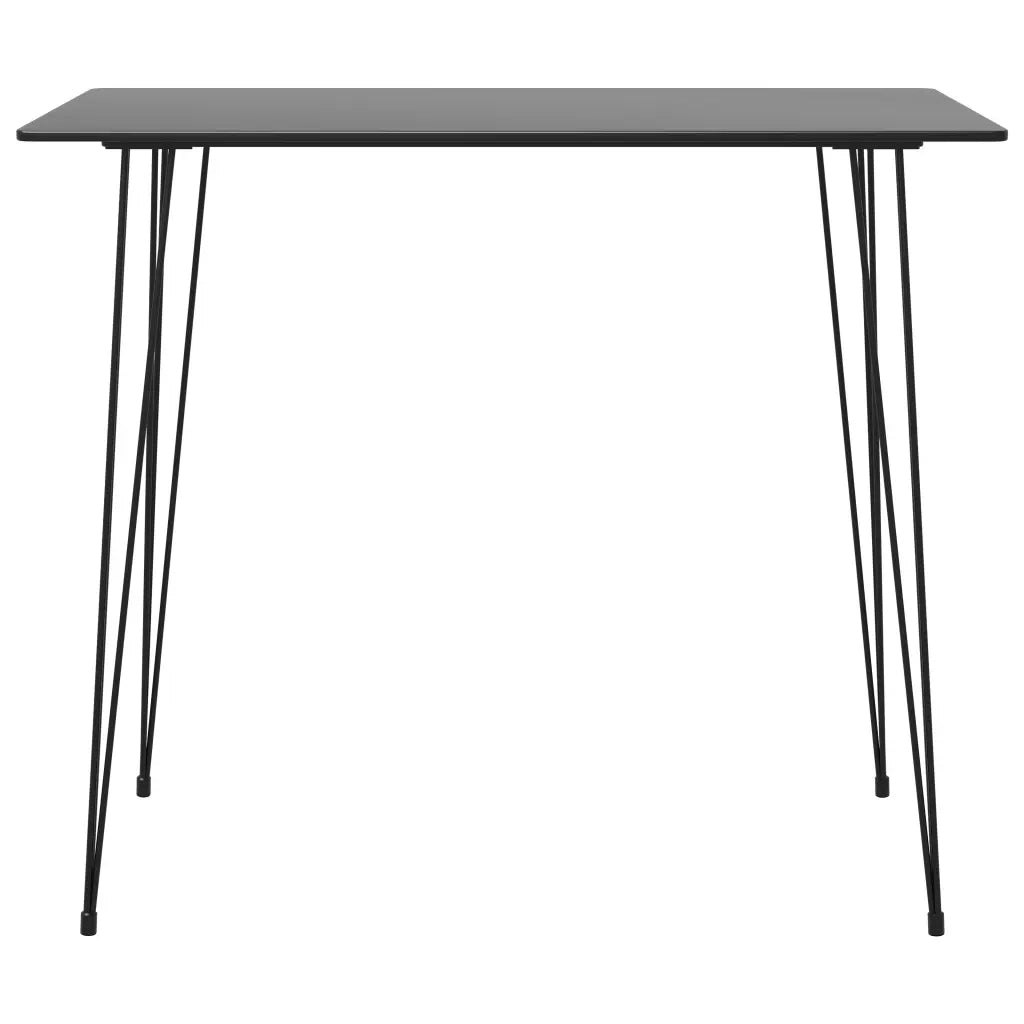 Set da Bar 5 pz Nero e Grigio 3057383
