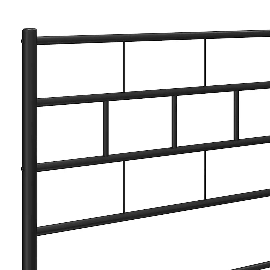 Testiera di Ricambio in Metallo Nero 193 cm 355696