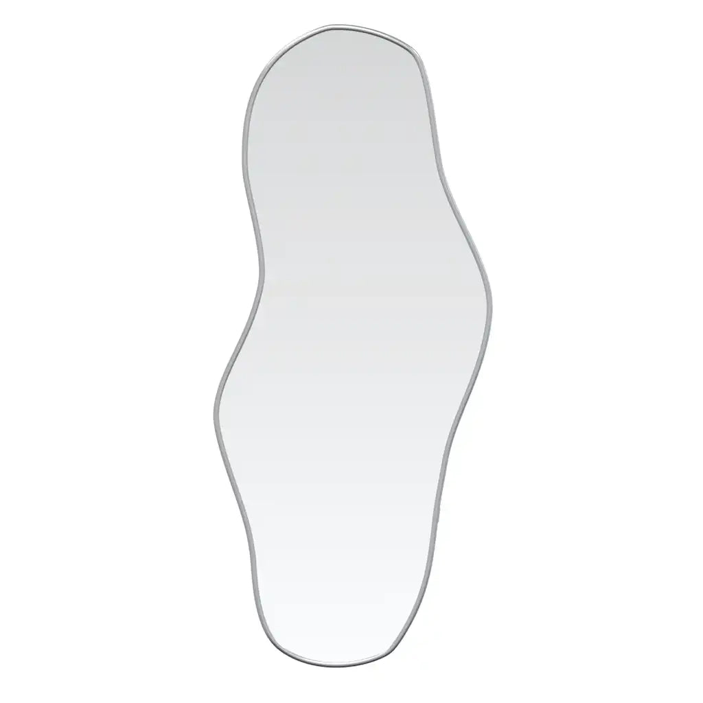 Specchio da Parete Argento 80x35 cm 348256