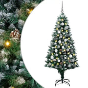 Albero di Natale artificiale con 300 LED Verde 180 cm 3396263
