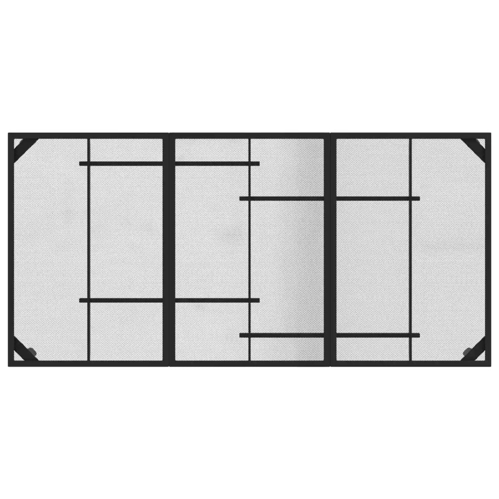 Set di Mobili da Esterno 7 pcs Antracite Ferro e Acciaio 3422898
