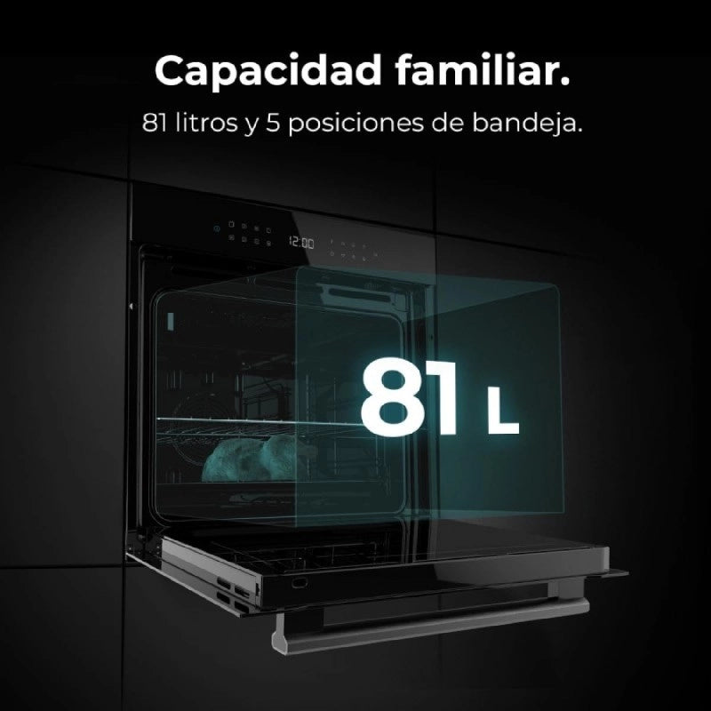 CECOTEC 01318 - Bolero Hexa P506000 Glass Black A+