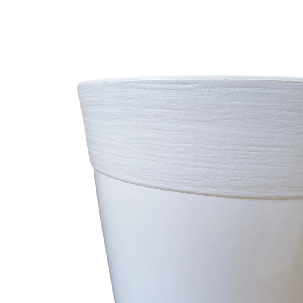 VASO DANTE D.13XH15,5CM BIANCO.