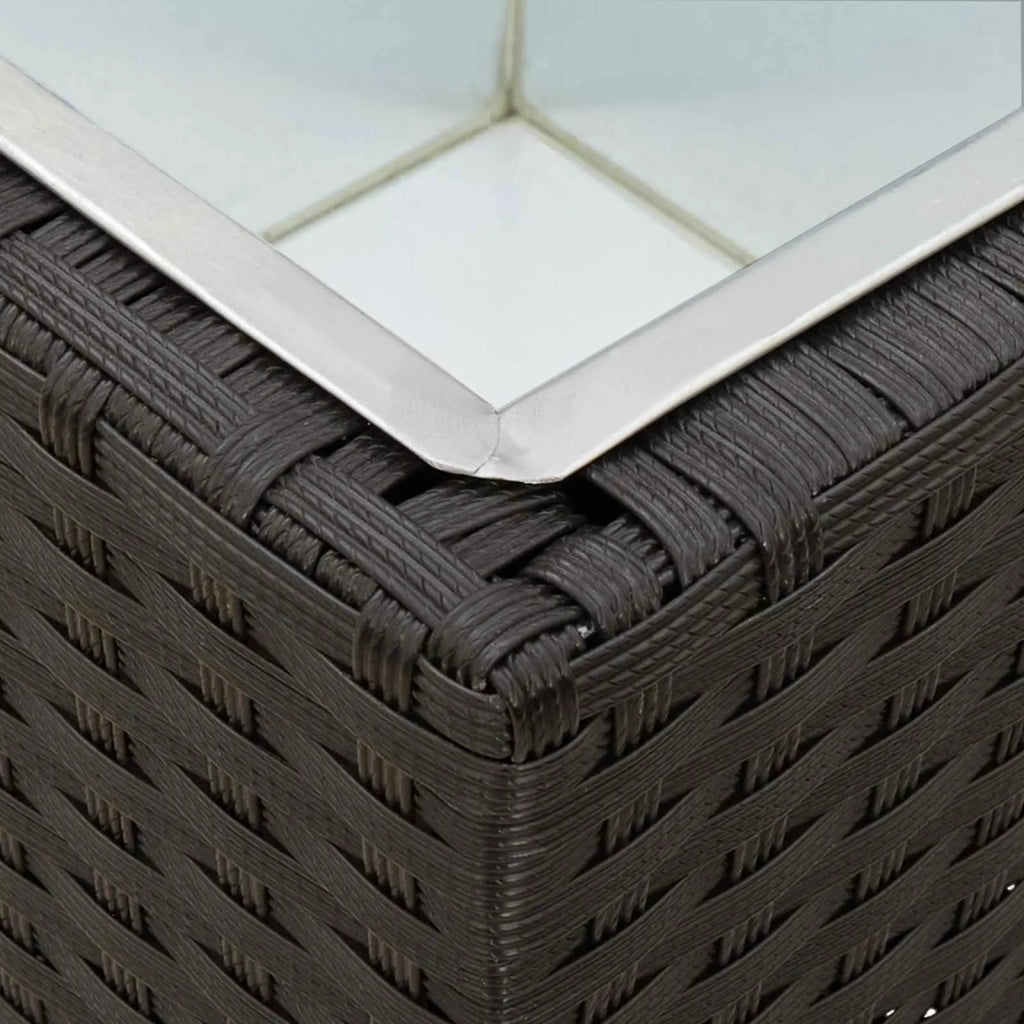 Set da esterno 3 pcs Nero Metallo 42026959