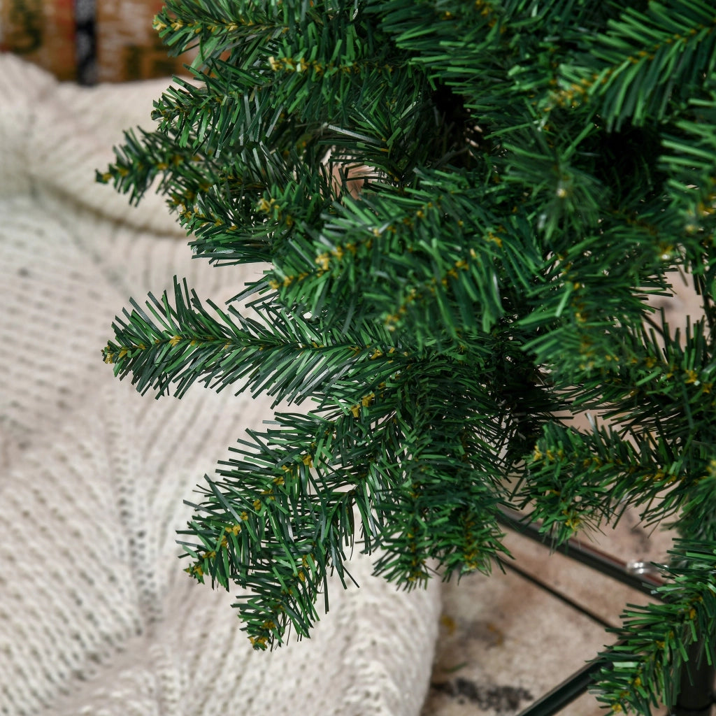 Albero di Natale Artificiale 210 cm 631 Rami Folti Verde