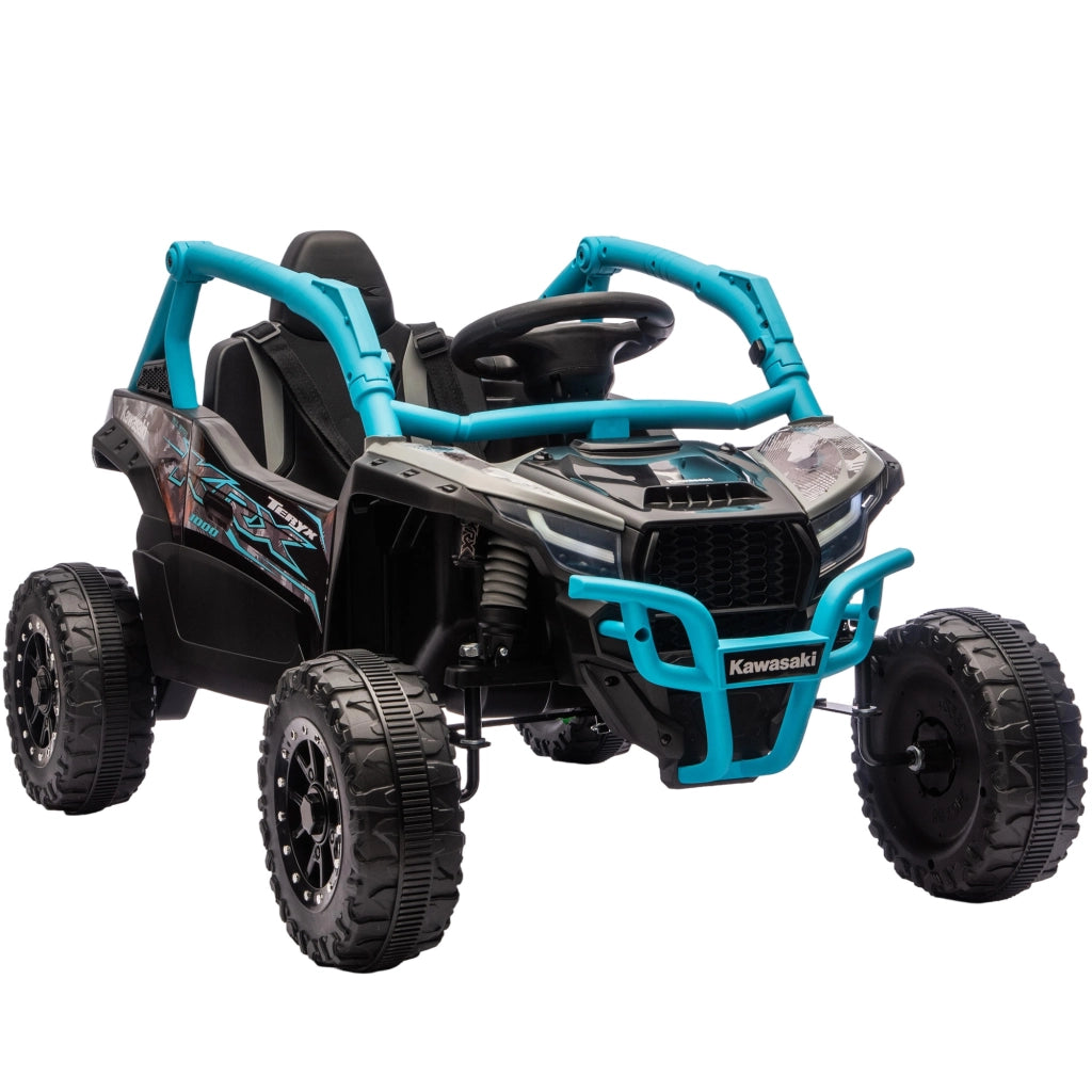 Veicolo Elettrico per Bambini Kawasaki Teryx KRX 1000 ¨C zephmum ¨C 12V Blu
