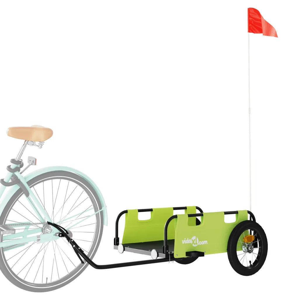 Rimorchio da Bici Verde Oxford e Ferro 94165