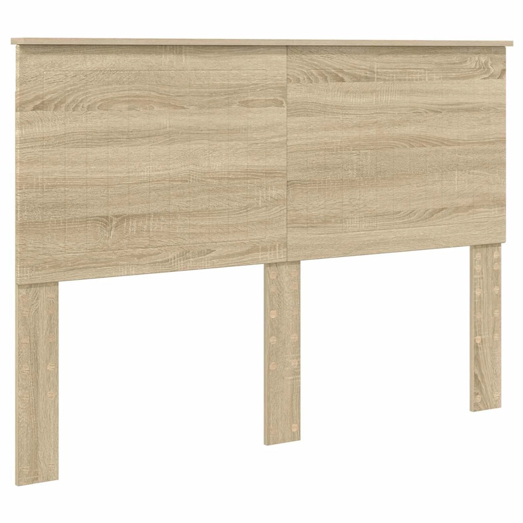 Letto con Contenitore con testiera Rovere Sonoma 140 x 190 cm 3411210