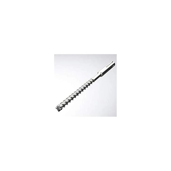 Diager 112D20L0310 Punta SDS-Plus 4 Taglienti 4G4 in Acciaio Legato con Placchetta in Carburo di Tungsteno Premium Diametro 20 mm Lunghezza 310 mm colore Nero