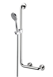 Set saliscendi doccia con maniglione, completo