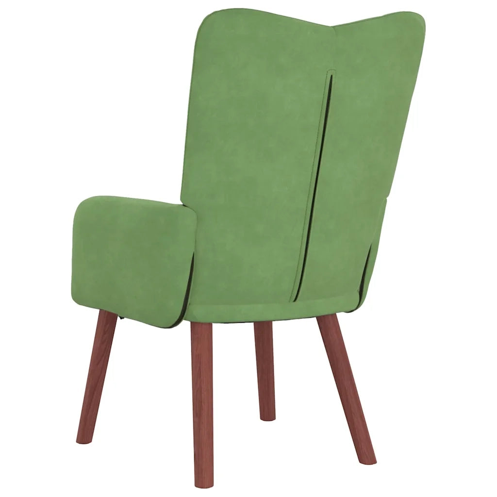 poltrona Verde chiaro 63 x 67 x 94 cm Velluto 42001806
