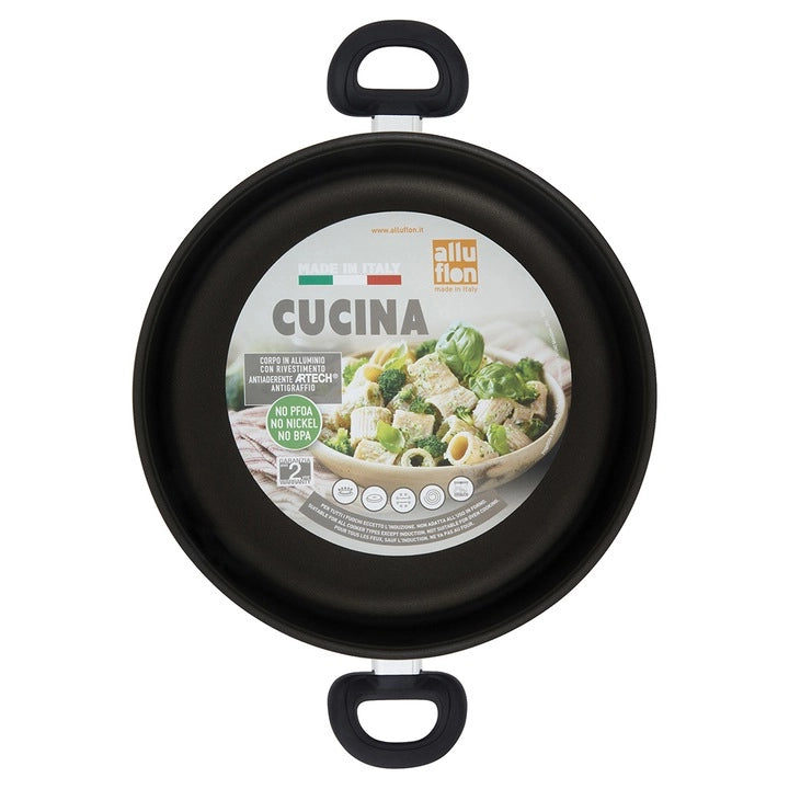 TEGAME ANTIADERENTE CUCINA Ø cm. 24  - ALLUFLON
