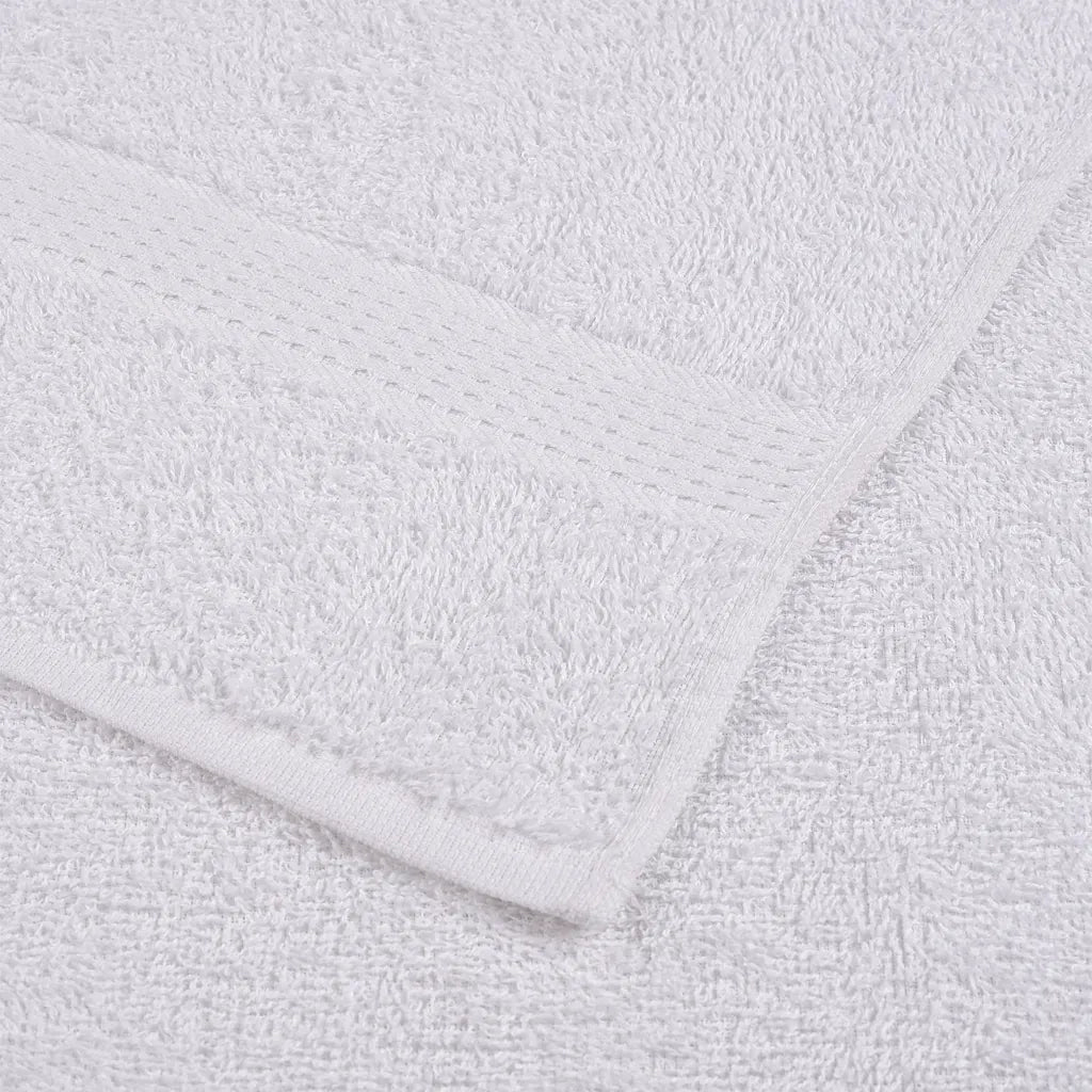 Asciugamani per sauna FROGN 10 pezzi Bianco 80x200 cm 360 g/m2