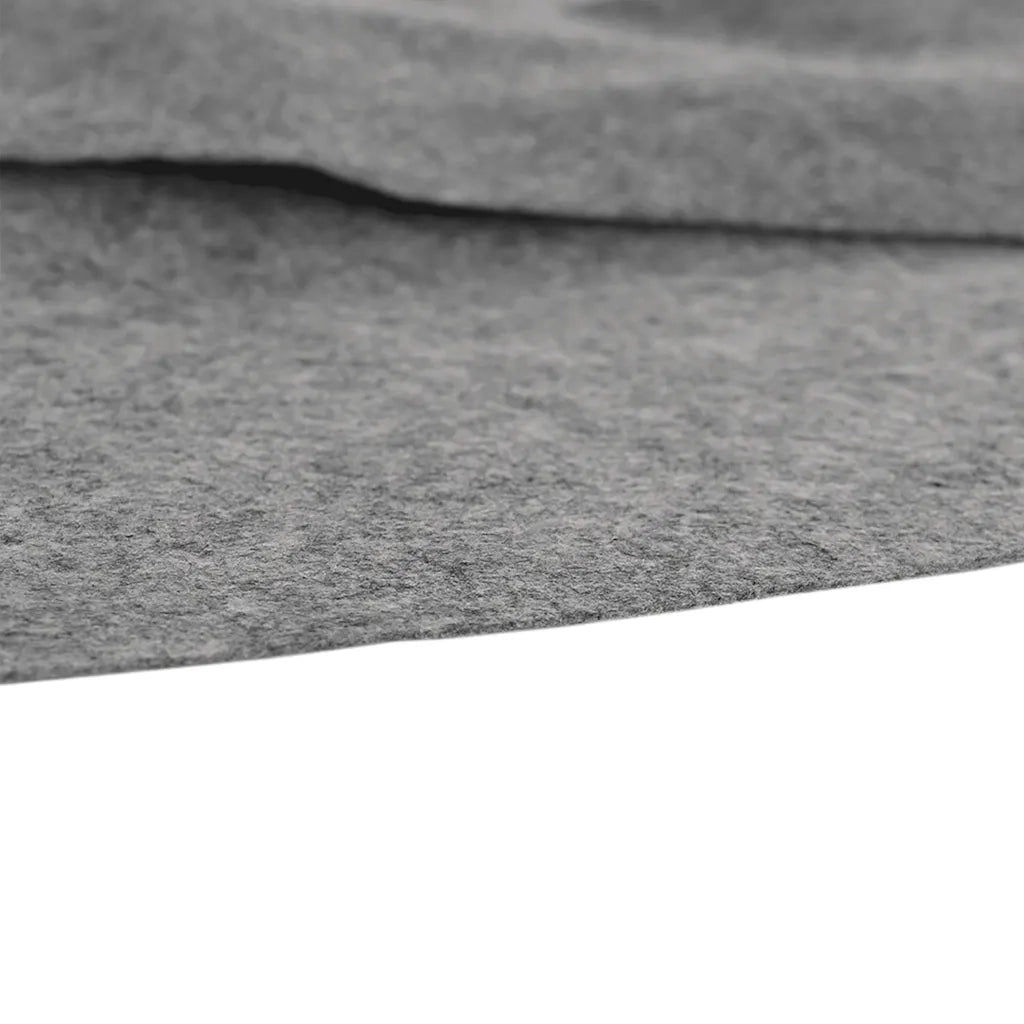 Telo Sotto Piscina Grigio Chiaro Ø500 cm Geotessile Poliestere 94221