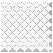 Piastrella Lanturn 50 pcs Bianco 27 x 27 cm Poliuretano e PET 42046236