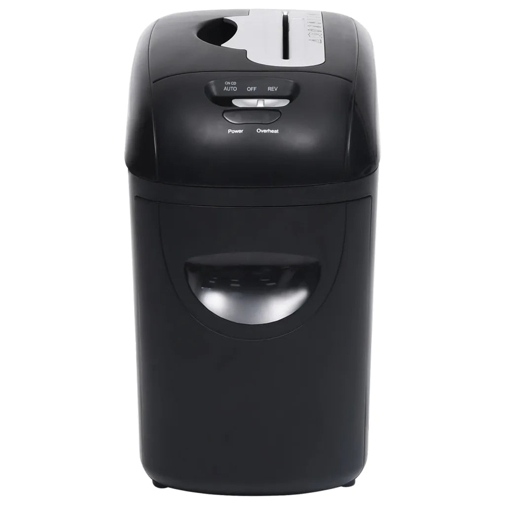 Tritadocumenti 10 Fogli Micro Taglio Nero 51553