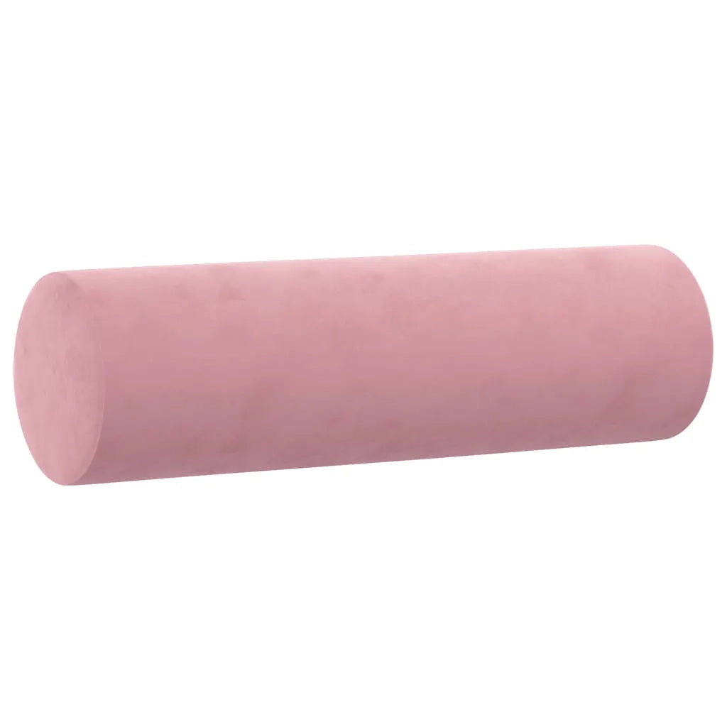Set di Divani 3 pz con Cuscini Rosa in Velluto 3202283